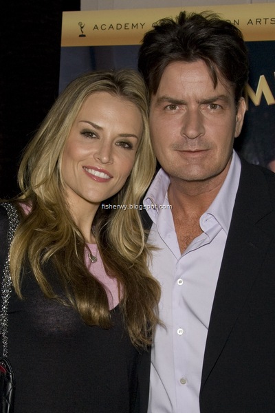 Charlie Sheen and Brooke Mueller photo