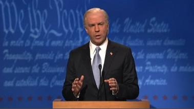 Jason Sudeikis as Joe Biden on SNL October 4 debate pic