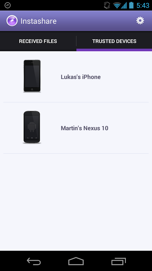   Instashare – Capture d'écran 