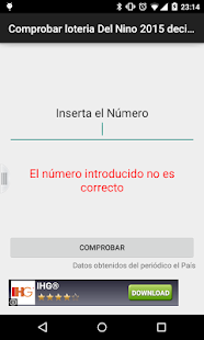 Lastest Comprobar Decimo Loteria Niño APK