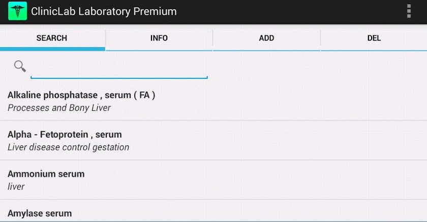ClinicLab Laboratory PREMIUM Screen 1