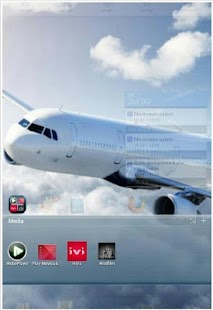 Airplane Go Launcher Ex theme Screenshots 1