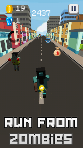 Zombie Craft Runner 3D