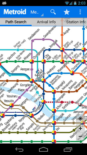 Korea Subway Info : Metroid