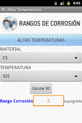 Cálculo RC