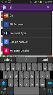 Password Vault Screenshot
