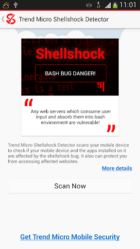 Shellshock Detector