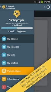 How to get French spelling by digischool patch 2.0.5 apk for android