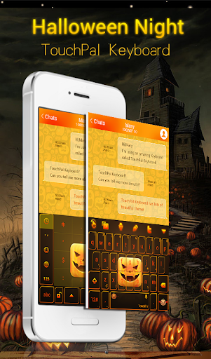 Halloween Night Emoji Keyboard