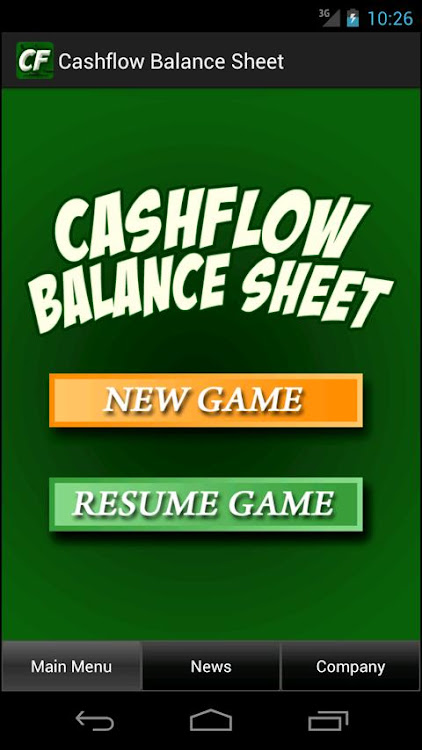 Cashflow Balance Sheet - 1.2 - (Android)