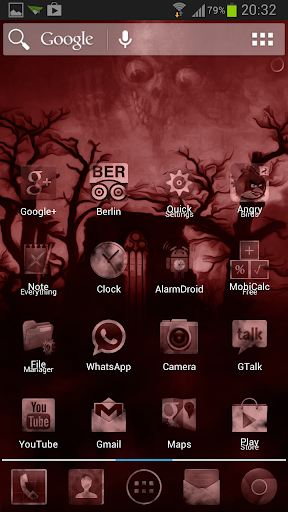 Dark Red Fog Mystery Theme