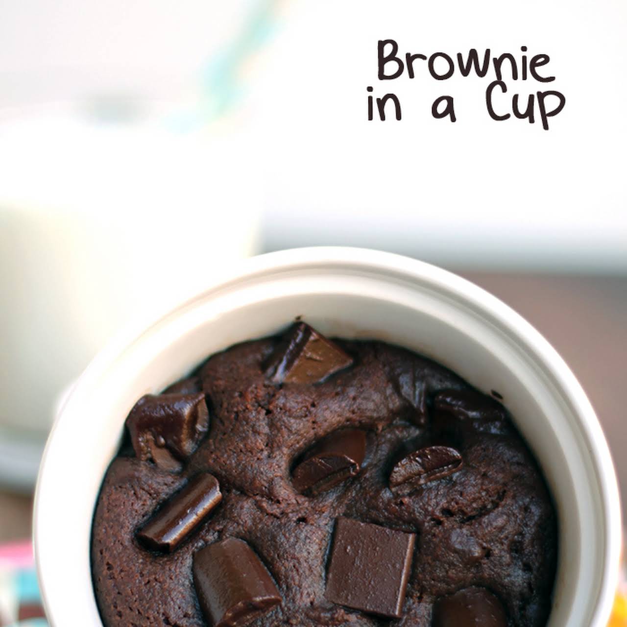 Microwave Brownie in a Cup