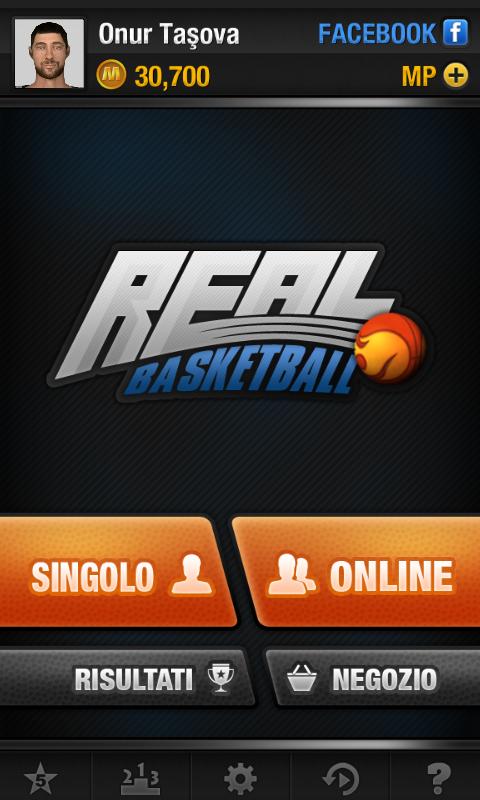 Android application Real Basketball screenshort