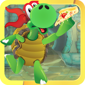 Turtle Ninja Pizza Fan LOGO-APP點子