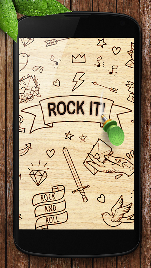Android application Pyrography screenshort