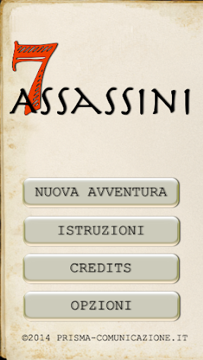 7 Assassini - gamebook