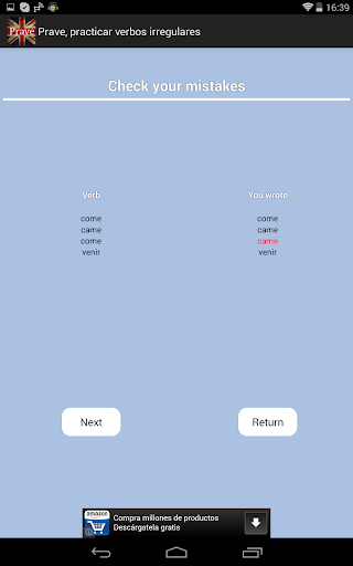 【免費教育App】Prave verbos irregulares-APP點子