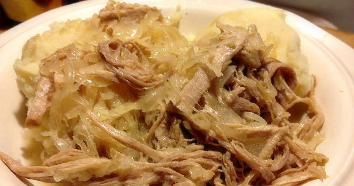 10 Best Crock Pot Pork and Sauerkraut with Beer Recipes Yummly