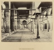 Interieur van de Al-Azhar-moskee, Caïro