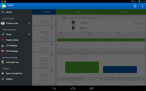 SofaScore LiveScore - screenshot thumbnail