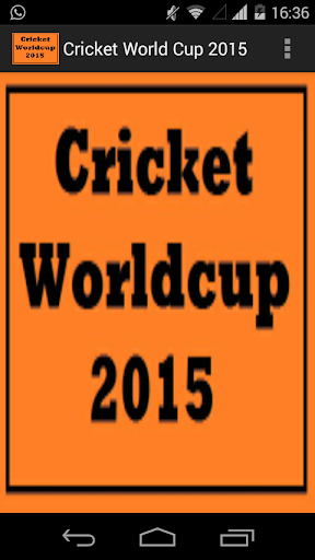 My World Cup 2015