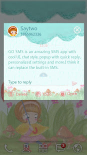 GO SMS SUNNYRAIN THEME(圖4)-速報App