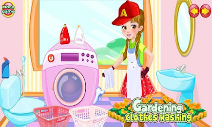 Garden Clothes Washing poster 9
