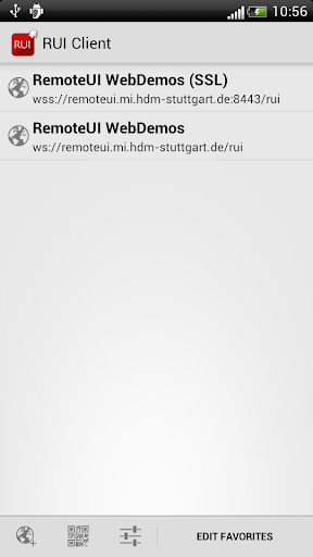 RemoteUI Client