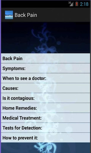 【免費健康App】Back Pain-APP點子