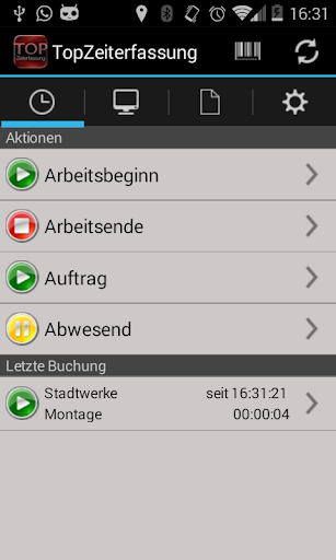 TopZeiterfassung