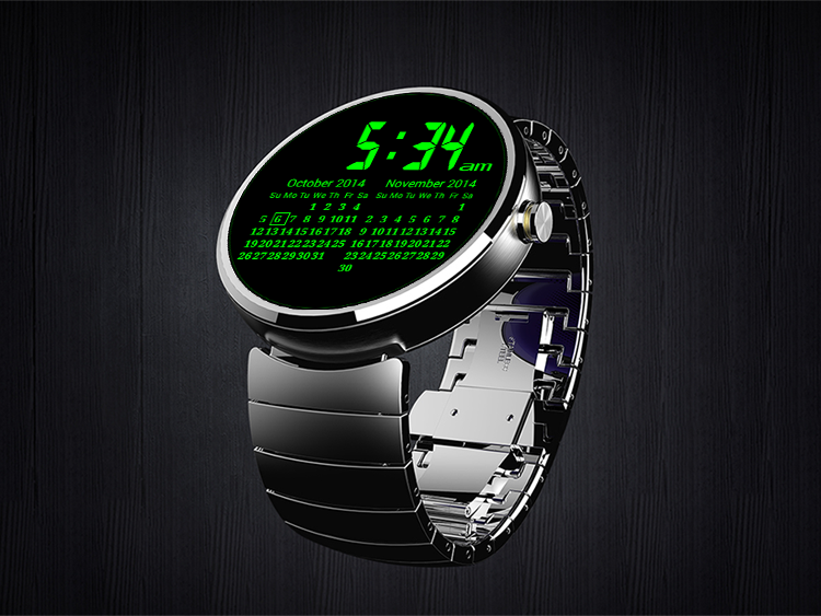 A09 WatchFace for Moto 360 Screen 2