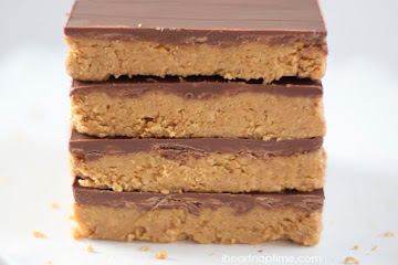 Homemade Reese's Bars Recipe