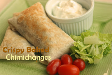 Crispy Baked Chimichangas