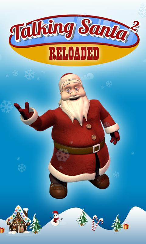 Android application Talking Santa 2 screenshort