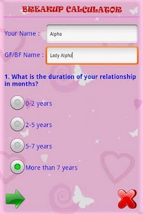 Free Breakup Calculator APK