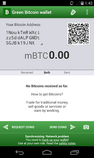 Green Bitcoin Wallet