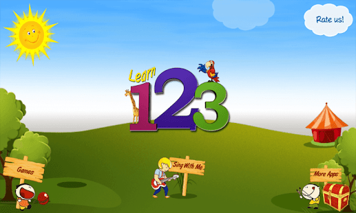 Kids Learn Numbers Train Lite