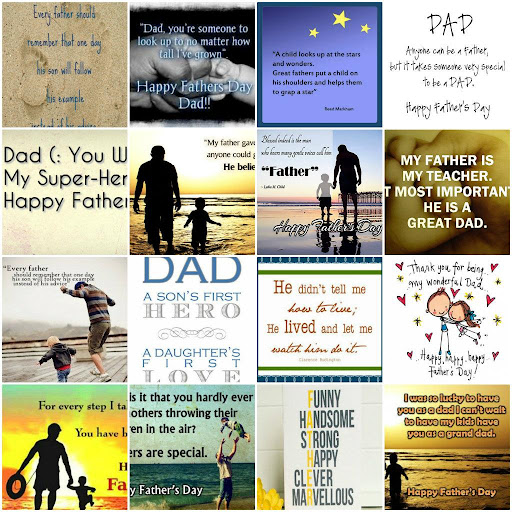 Father Day's Quotes Cards