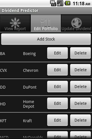 Dividend Predictor - Paid Screen 3