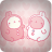 Molang Cup Cake Pink Atom mobile app icon