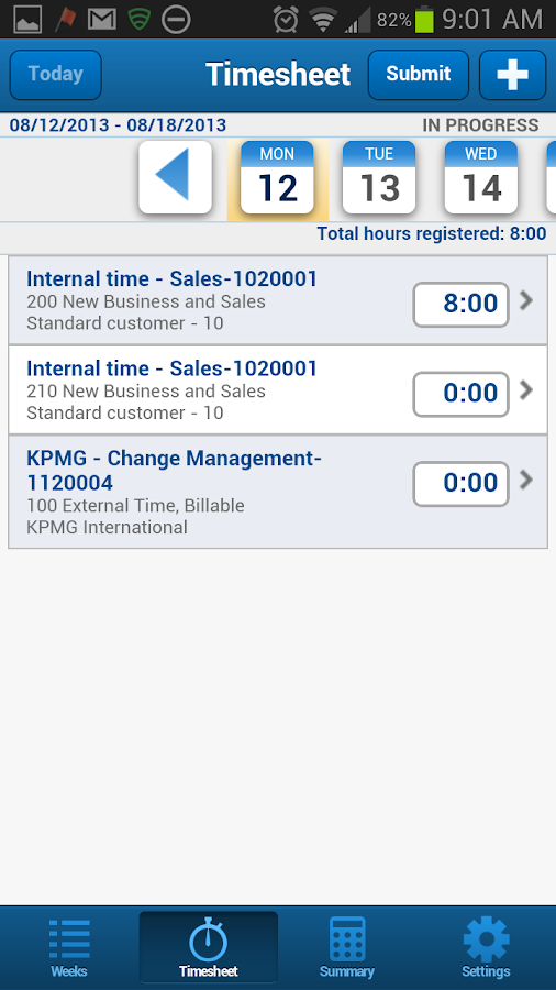 Deltek Touch for Maconomy Android Apps on Google Play