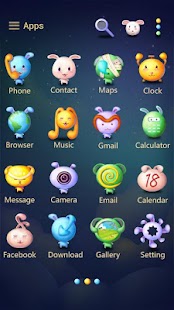 How to install Night sky GO Launcher Theme v1.0 apk for android