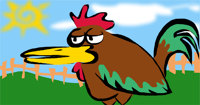 Cock-a-doodle-whatever