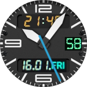 Military clock for SmartWatch