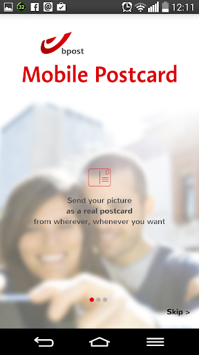 bpost Mobile Postcard