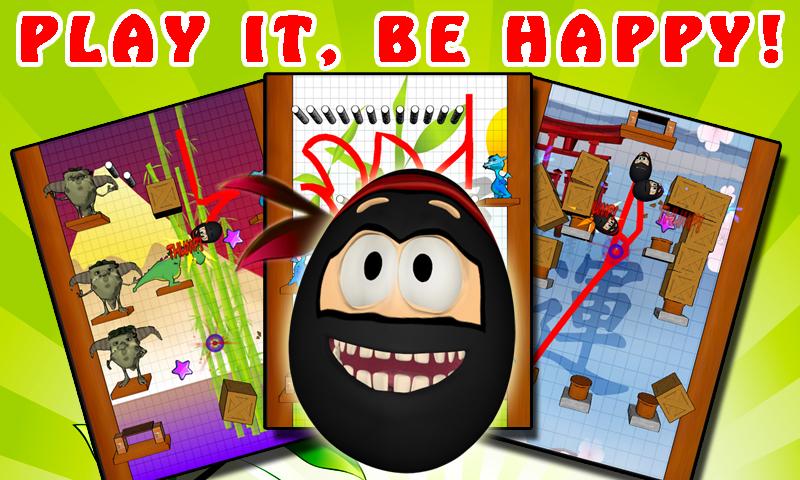 Crazy Ninja Egg: Clumsy Jump + Screen 1