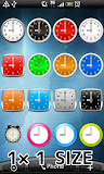 Analog clocks widget – simple