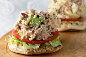 Tuna Cobb Salad Sandwiches