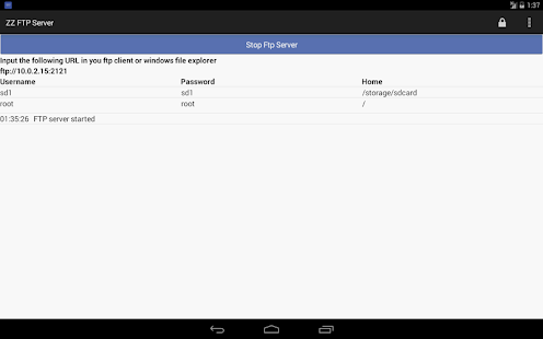 Free Download ZZ FTP Server APK for Android