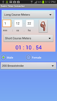 Swim Time Converter APK スクリーンショット画像 #4